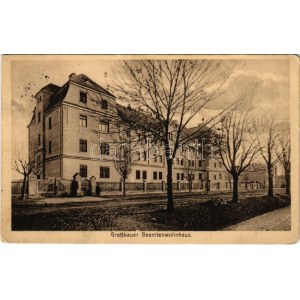 1916 Grodków, Grottkau; Beamtenwohnhaus / civil servants residence + Reserve-Lazarett Grottkau (EK...