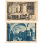 Dresden, Drezda; Neues Rathhaus / new old town hall, interior - 12 pre-1945 postcards