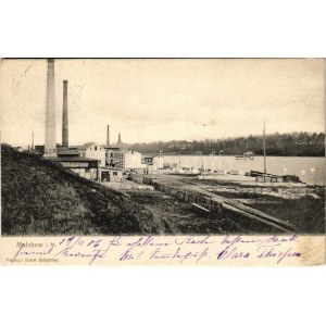 1906 Malchow i. Meckl., Fabrik / factory. Ernst Schröder (EB)