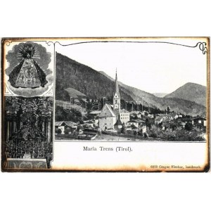 1906 Campo di Trens, Freienfeld (Südtirol); Chiesa di Santa Maria Assunta / Maria Trens church, interior (EK...