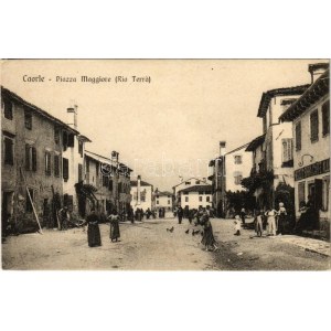 Caorle, Piazza Maggiore (Rio Terra), Birra Caffé / square, beer hall and cafe shop (EK)