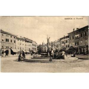 Gorizia, Görz, Gorica; Travnik / square, shop of Domenico Culot