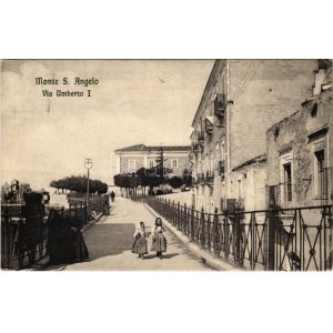 1912 Monte Sant'Angelo, Via Umberto I. / street (Rb)