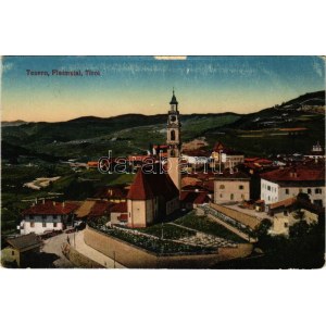 Tesero, Teser im Fleimstal (Südtirol); church (worn corners)