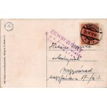1918 Campulung Moldovenesc, Moldvahosszúmező, Kimpolung (Bukovina, Bukowina); Negru Voda utca, cipész üzlet...