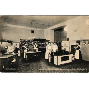 Maribor, Marburg; Deutsches Töchterheim u. Haushaltungsschule, Kochschule / women's housekeeping school, cooking school...