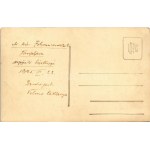1925 M. Kir. Folyamrendészeti Tanfolyam vizsgáló bizottsága a budapesti Vilmos laktanyában...