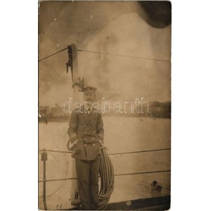 Osztrák-magyar haditengerészeti rádiós tiszt / K.u.K. Kriegsmarine Funkoffizer / Austro-Hungarian Navy radio officer...