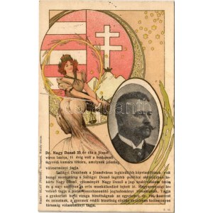 1906 Dr. Nagy Dezső 33 év óta a Józsefváros lakója, 11 évig volt a budapesti ügyvédi kamara titkára...