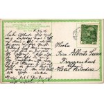 1916 Vorposten. Offizielle Karte für Rotes Kreuz, Kriegsfürsorgeamt Kriegshilfsbüro Nr. 402. / WWI Austro-Hungarian K.u...