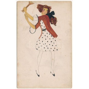 Tennismode. Wiener Werkstätte No. 844. s: Mela Koehler (r)