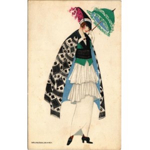 1923 Mode. B.K.W.I. 188-4. s: Mela Koehler (r)