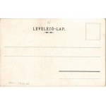Szecessziós művészlap / Art Nouveau litho. 2993. (EK)