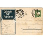 1905 12. Bayer. Turnfest in Kempten / 12th Bavarian Gymnastics Festival, shot put. Offizielle Festpostkarte litho s...