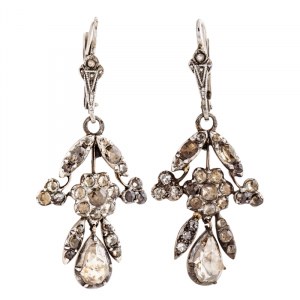 Earrings, first half of 19th century, Georgian style