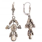 Earrings, first half of 19th century, Georgian style