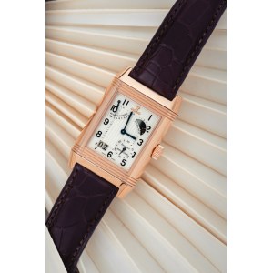 Jaeger-LeCoultre wristwatch, model Reverso Septantieme Ouno, early 21st century.