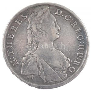 1745K-B Tallér Ag Mária Terézia Körmöcbánya (28,55g) T:2- kis ü. / Hungary 1745K-B Madonnentaler Ag Maria Theresia...