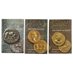 David R. Sear: Roman Coins and their values I-III. London, 2000-2005. Újszerű állapotban...