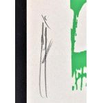 Hervé, Rodolf (1957-2000): Eiffel-torony. Szitanyomat, papír, jelzett. 35x24,5 cm. / Hervé, Rodolf (1957-2000): Eiffel...