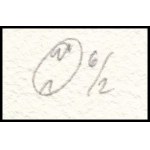 Wahorn András (1953-): Nő. Computer print, dombornyomás, merített papír, jelzett, számozott (6/2), 21×30 cm ...