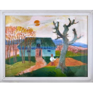 Luzsicza Lajos (1920- 2005): Présház. Plextol, farost, jelezve jobbra lent...
