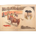 19 db Bikaviadalokat ábrázoló nagy méretű litográfia. - Spanyolország, 1890-es évek...