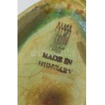 Zsolnay eozin, porcelánfajansz: Róka 1930-45 között. Őry Ferenc terve. Jelzett: Hárompajzsos Zsolnay márkajelzés...