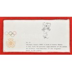 Szász Endre (1926-2003): Olympia 1980 (limitált példány (30/14)) Magyar Cselgáncs Szönetség. Porcelán kép, aranyozott...