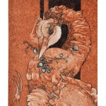 AATOTH Franyó Tóth István Ferenc (1954- ) Falikép - Fácán. Színesen festett porcelán. Jelezve: Franyó szignóval. Herend...