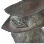 Gaál József (1960):Holdas fej 2004. Bronz, Jelzett. Számozott: I/VII. Reprodukálva: Gömör Béla: Kisplasztikai körkép...