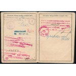 1939 Anna főhercegnő, majd Majláth Mihályné DKW luxus gépjármű forgalmi engedélye...
