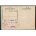 1957 Magyar Népköztársaság által kiállított dunai hajósútlevél Plank Antal hajóskapitány részére