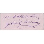 1906 gróf Csáky Albinné Bolza Anna (1847-?), gróf Csáky Albin (1841-1912), vallás- és közoktatásügyi miniszter...