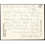 1942 Székelyudvarhely, Áprily Lajos (1887-1967) költő,műfordító saját kézzel írt képeslapja báró Mannsberg Arvéd (1890...