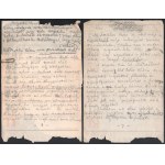 1942 Kodály Zoltán (1882-1967) Új célok felé c. fontos cikkének kézirata. Az 1942...
