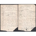 1942 Kodály Zoltán (1882-1967) Új célok felé c. fontos cikkének kézirata. Az 1942...
