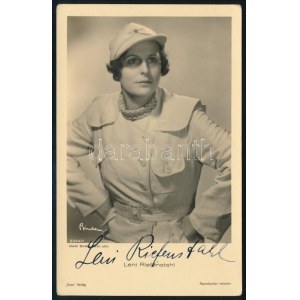 cca 1932 Leni Riefenstahl (1902-2003) német filmrendező, Hitler kedvenc propagandafilmese...