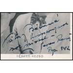 1942 Seress Rezső (1899-1968) zeneszerző, zongorista autográf dedikációja...