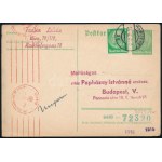 1942 Lehár Ferenc (1870-1948) zeneszerző német nyelvű, autográf levelezőlapja Papházy Istvánnénak Bécsből ...