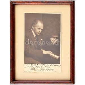 1939 Wilhelm Backhaus (1884-1969) világhírű német zongoraművész fotója (Fayer Wien...