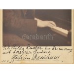 1939 Wilhelm Backhaus (1884-1969) világhírű német zongoraművész fotója (Fayer Wien...