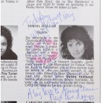 1990-1996 Richard O'Brian's The Rocky Horror Show gyűjtemény, feltehetőleg európai turné (Bécs-Budapest...