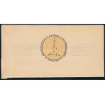 Floris Budapest chocolat au lait, art deco kétoldalas csokoládé termékcsomagolás terve, 1925-30 körül. Tempera, ceruza...