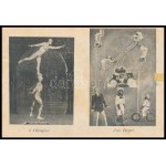 cca 1930-1940 Variete Alpesi Falu - Budapest Angolpartk, reklám prospektus, 10 sztl. lev.