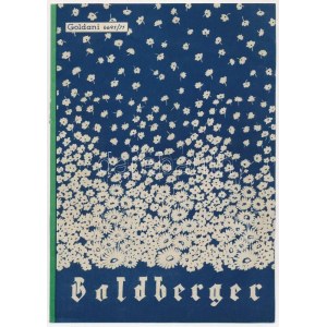 cca 1934 Goldberger divatprospektus, jelzett a nyomaton (Révész - Bíró, Révész Imre (1895-1975) és Bíró Irma (?-?)), Bp...
