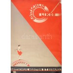 cca 1930 Gottschlig likőr reklám plakát terv, akvarell, papír, 39x26 cm, Galambos Margit (?-?) jelzett munkája ...