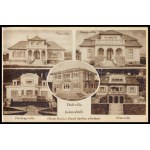 cca 1920 Balatonfűzfő fürdőtelep leporelló / képes album, 20 db képpel, 9×13,5 cm