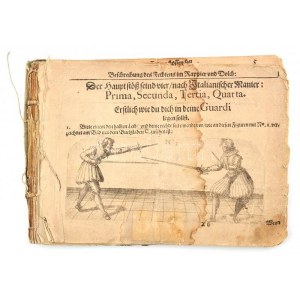 Hans Wilhelm Schoeffer, Gründtliche und eigentliche Beschreibung der freyen Adelichen vnd Ritterlichen Fechtkunst...