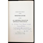 Sárossy Szüle Mihály: Miszter Jávor. / Az amerikai magyar színház története. New York, 1982, Püski-Corvin, 336 p. Első...